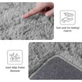 thumbnail image 3 of Grey Rugs for Bedroom 6x9 ft - Ultra Soft Faux Fur Area Rug - Plush Non-Slip Shaggy Carpet for Living Room, Cozy Fluffy Rug for Kids Boys Girls Dorm Nursery Room, High Pile Floor Carpet, 3 of 9