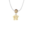 thumbnail image 2 of Delight Jewelry Goldtone Cutout Sea Turtle Mia Monkey Charm Necklace, 2 of 4