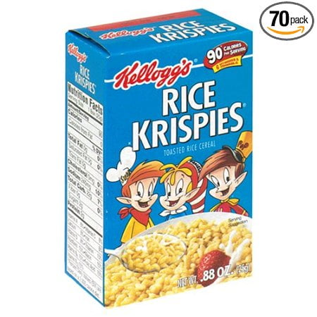 Kellogg’s CEREAL Snap/Crackle/Pop Sip N Spoon STRAW Rice Krispies Factory Sealed 