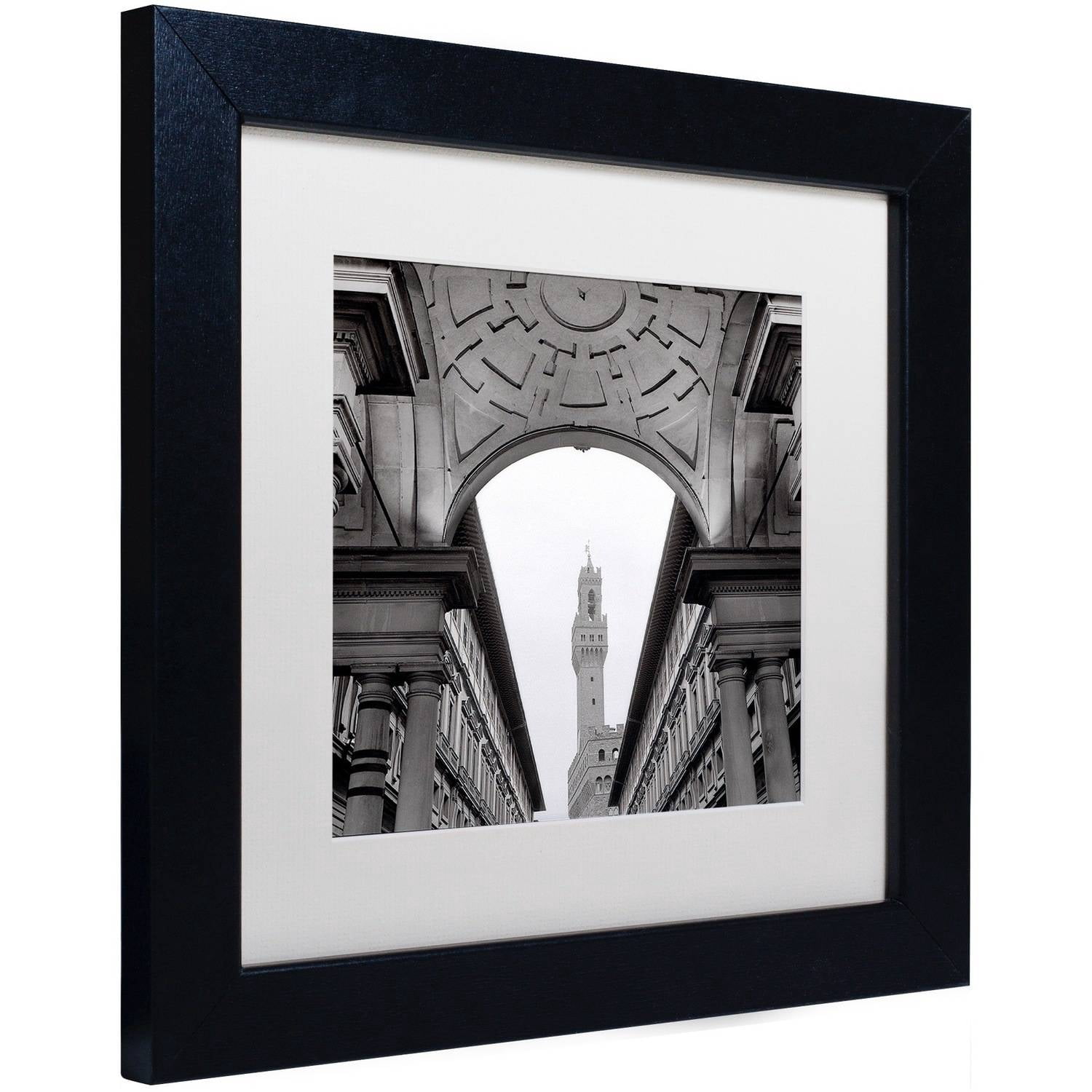 Trademark Fine Art "Firenze II" Canvas Art by Alan Blaustein, White Matte, Black Frame