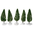 thumbnail image 4 of Mosiee 10Pcs 11Cm Pine Trees Model Green For Scale Railway Layout 15Cm Miniature Sandtable Model Scenery Diy For Home Building Sl-16059, 4 of 9
