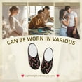 thumbnail image 7 of Lsque Red Mushrooms Pattern Womens Comfort Cotton on Scuff With Memory Foam and Anti-skid Sole Slipper-44/45, 7 of 7
