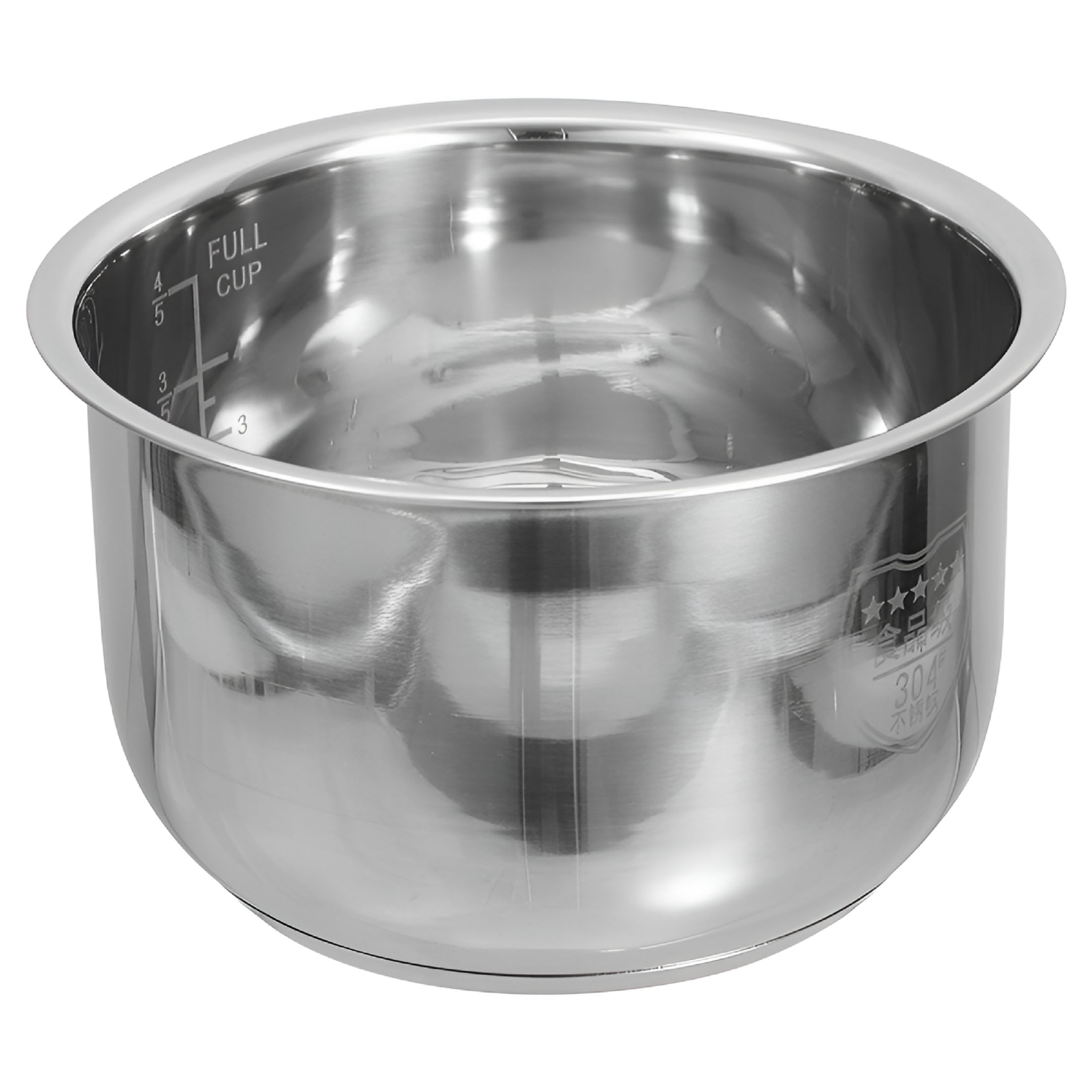 ACDANC 2026 New Simple Design Stainless Steel Inner Pot for Rice Cookers Home Use 1Pcs, for Cooking Rice, Home Kitchens, Electric Rice Cookers, Meal Prep, Family Dinners
