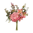 thumbnail image 2 of Ramo de seda artificial para decorar la mesa del comedor o la sala de estar – Adornos de flores artificiales para el hogar, bodas y fiestas – Centro de mesa, 2 of 5