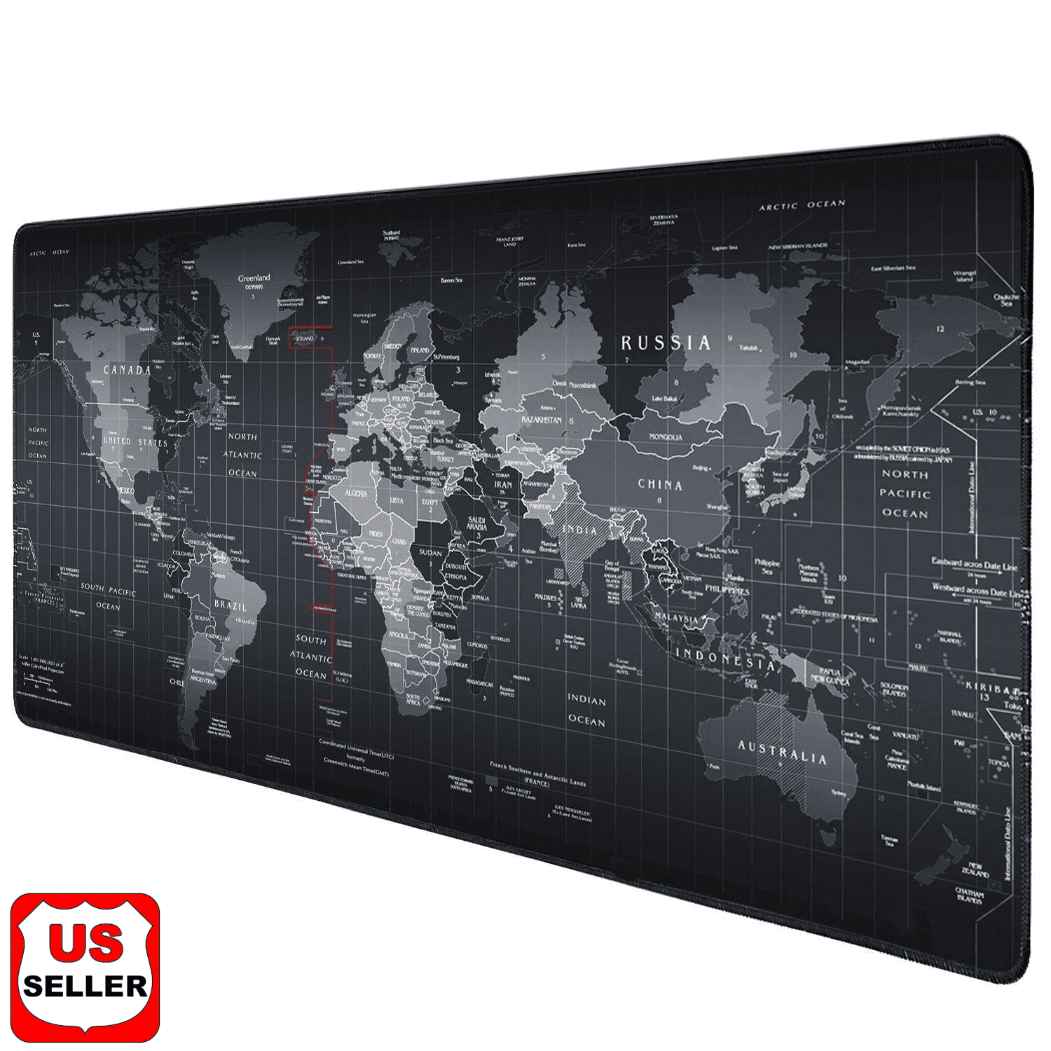 Large Rubber Marble Grain Keyboard Laptop Cushion Mouse Pad Computer Desk Mat