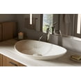 thumbnail image 6 of Kohler 8325-CS6 28 in. Oval Vessel Bathroom No Sink Overflow - Biancone, 6 of 7