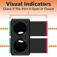 thumbnail image 4 of Divisor de mangueras para recolección de polvo Jmoe USA, aspiradora de taller de 2.5 pulgadas, 4 of 7