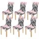 thumbnail image 1 of Funda Protectora para silla ABPHQTO Hermosa Flor Rosas Elástica Conjunto de 6, 1 of 4