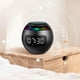 thumbnail image 3 of con luces nocturnas, altavoces inalámbricos con despertador, lámpara de noche con Sensor táctil, reproductor de música Negro B, 3 of 8