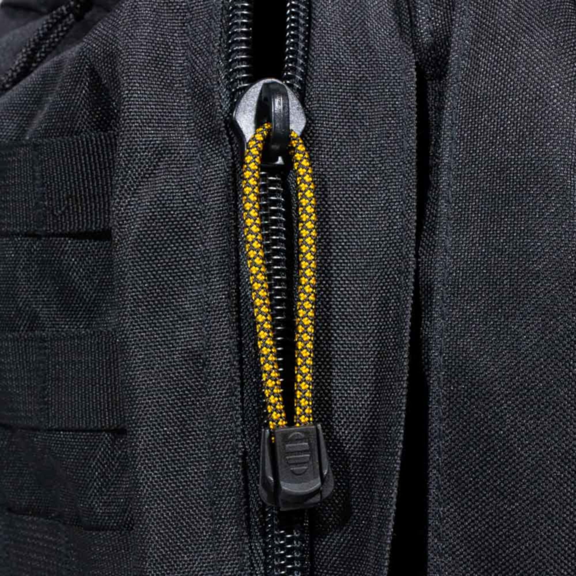 Zip Pulls Paracord Bright Yellow 4pack Suitcase Rucksack Backpack Uk Made Seller 