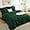 Emerald Green, variant on Queen Comforter Set Sage Green, 7 Pieces Bed in a Bag, Bedding Comforter Set with Sheets, All Season Boho 7PC Bed Sets with Comforter, Fitted Sheets, Flat Sheets, Pillow Shams and Pillowcases