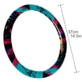 thumbnail image 4 of Print 14.5 Inch Printing PVC Leather Auto Accessories Steering Wheel Covers Car Wheel Cover Steering Wheel Cover, 4 of 6