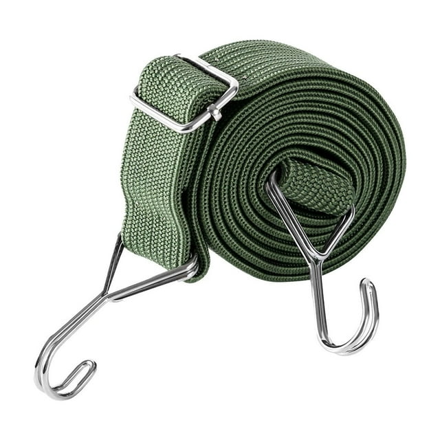 Une Sangle de Liaison Élastique Ajustable pour Camion, Cordes d'Arrimage Robustes pour Motos Cargo 78,7 Pouces, Sangles de Traction Super Solides avec Crochets 220 g