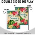 thumbnail image 4 of Sweet Summer Time Watermelon Home Decorative Garden Flag, Yard Lawn Outside Decor, Outdoor Small Burlap Decoration Double Sided 12.5 x 18, 4 of 6