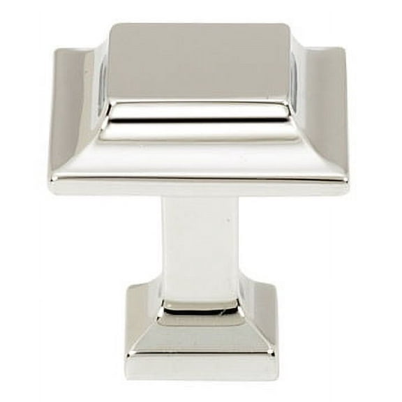 Alno A950-1-PN Millennium 1" Cabinet Square Knob Polished Nickel