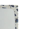thumbnail image 3 of Ambesonne Moth Drawing Fitted Sheet, Jungle Animal Wingy, California King, Dark Sky Blue Off White, 3 of 5