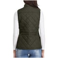 thumbnail image 5 of Black and Friday Clothing Sales Idoravan Long Vest for Women Sleeveless,Fashion Women Pocket Coat Long Jacket Winter Sleeveless Down Cotton Waistcoat Army Green L, 5 of 8