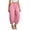 Pink, variant on Yuanlook Women's Cotton Linen Pull-On Balloon Pants, Elastic Waist with Decorative Buttons, S-XXL