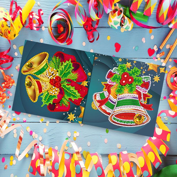 Cuadros Decorativos Taladro especial pintura de diamantes Kits de tarjetas de Navidad 3D DIY tarjetas de felicitación manualidades Ndcxsfigh Nuevos Originales