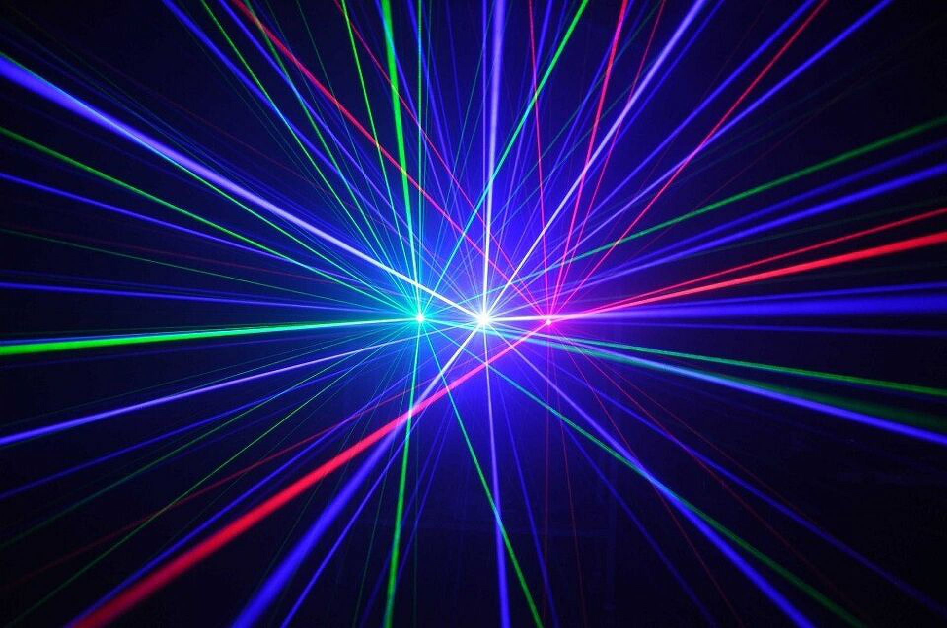 830mw RGB Laser Beam Bar Stage Light Gobo Star DJ Lighting 4in1 Multi Effections
