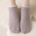 thumbnail image 7 of Dwellite Unisex Fuzzy Socks with Fluffy Warm Slipper Socks Non Slip Grippy Socks Cozy Thick House Socks for Winter Coffee, 7 of 7