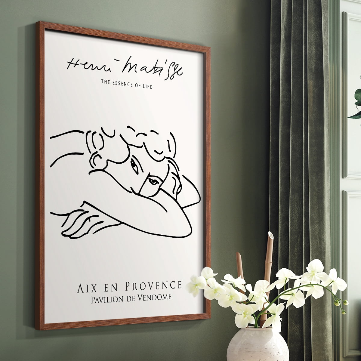 Matisse LXVI Framed Print - Solid Wood