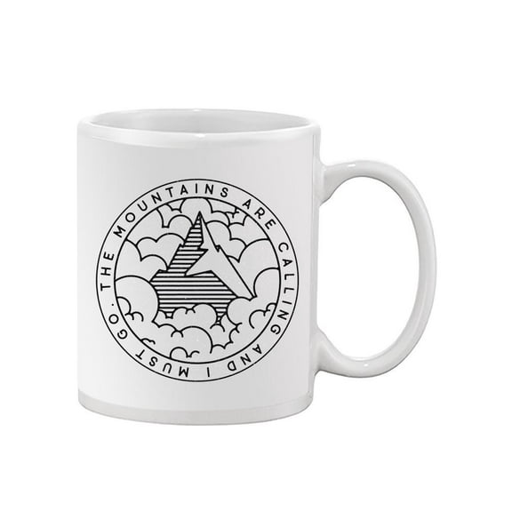 Landscape With Mountain Quote Mug Unisex's -Image by Shutterstock