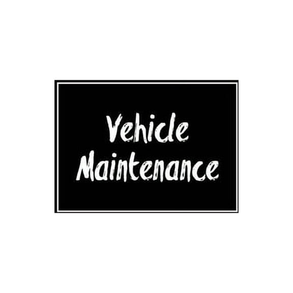 Vehicle Maintenance: Repairs Log, Track Car Or Truck Mileage Book, Keep Track Of Service Record For Cars & Trucks No, (Paperback)