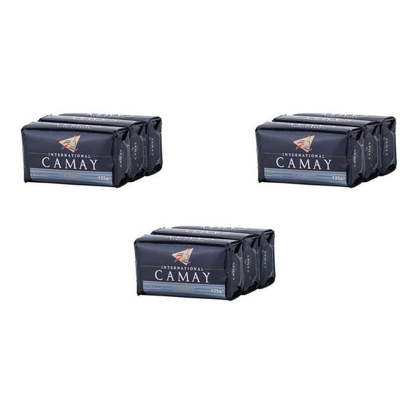 Camay Soap 3 Bar Chick (Black) 4.5 oz (Pack of 3)