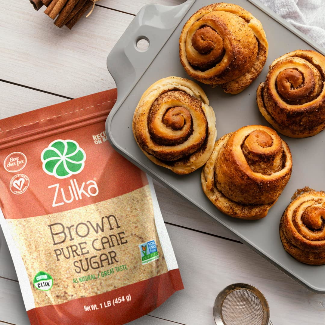 Zulka Brown Pure Cane Sugar, 1.0 LB - Walmart.com