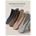 thumbnail image 5 of High-grade Comfortable Boneless Suture Cotton Sweat Absorbent Breathable Deodorant Mid-tube Autumn And Winter Socks Men 2PCS, 5 of 6