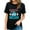 Black, variant on Princess Of The Camper Outdoor Camping Adventurer Womens Graphic Tee - Comfortable & Stylish Summer Wear