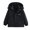 Black, variant on Girls 2 Piece Windbreker Jackets Set Lightweight Windproof Coats+fleece Mock Neck Jackets Set Kids Winter Outwear