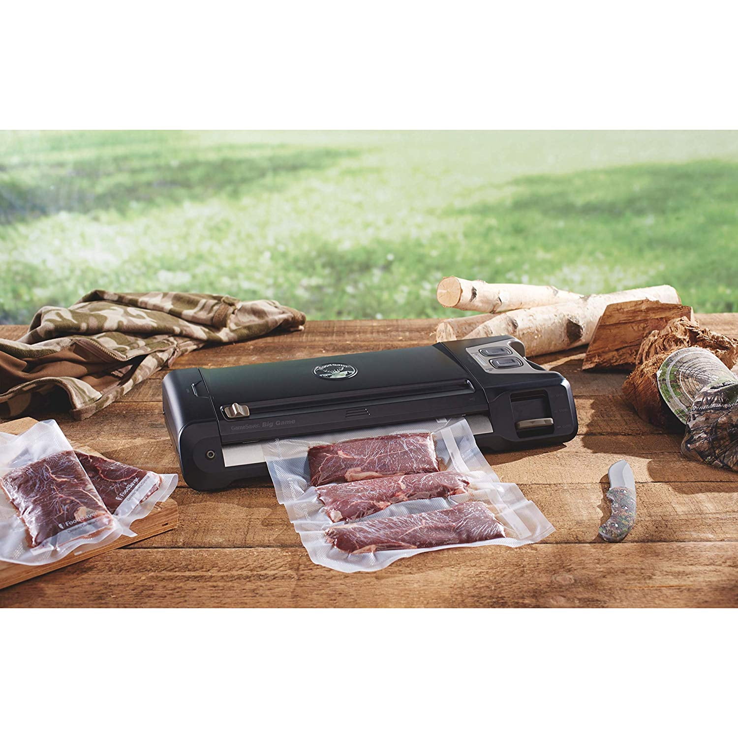 FoodSaver Big Game Saver Black Food Vacuum Sealer gm710-000 - The Home Depot