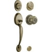 Schlage F58 PLY 716 Plymouth Exterior Handleset With Deadbolt, Aged Bronze (Exterior Half Only