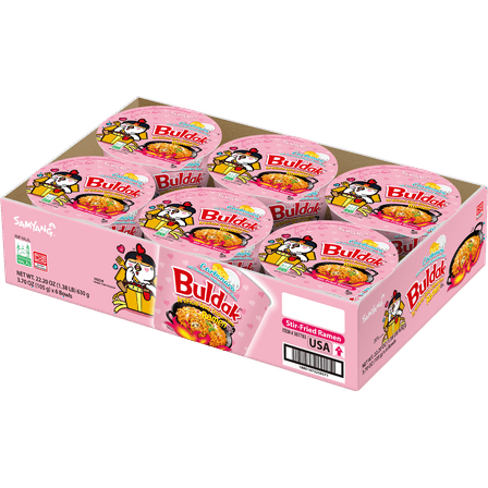 SAMYANG BULDAK CARBONARA RAMEN 6 Pack (BIG BOWL)