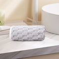 thumbnail image 4 of 13.8x29.5 Inches Face Towel, Soft and Breathable Coral Fleece Towel, Skin-Friendly and Lightweight, Absorbent Towels for Bathroom, Shower, 4 of 6