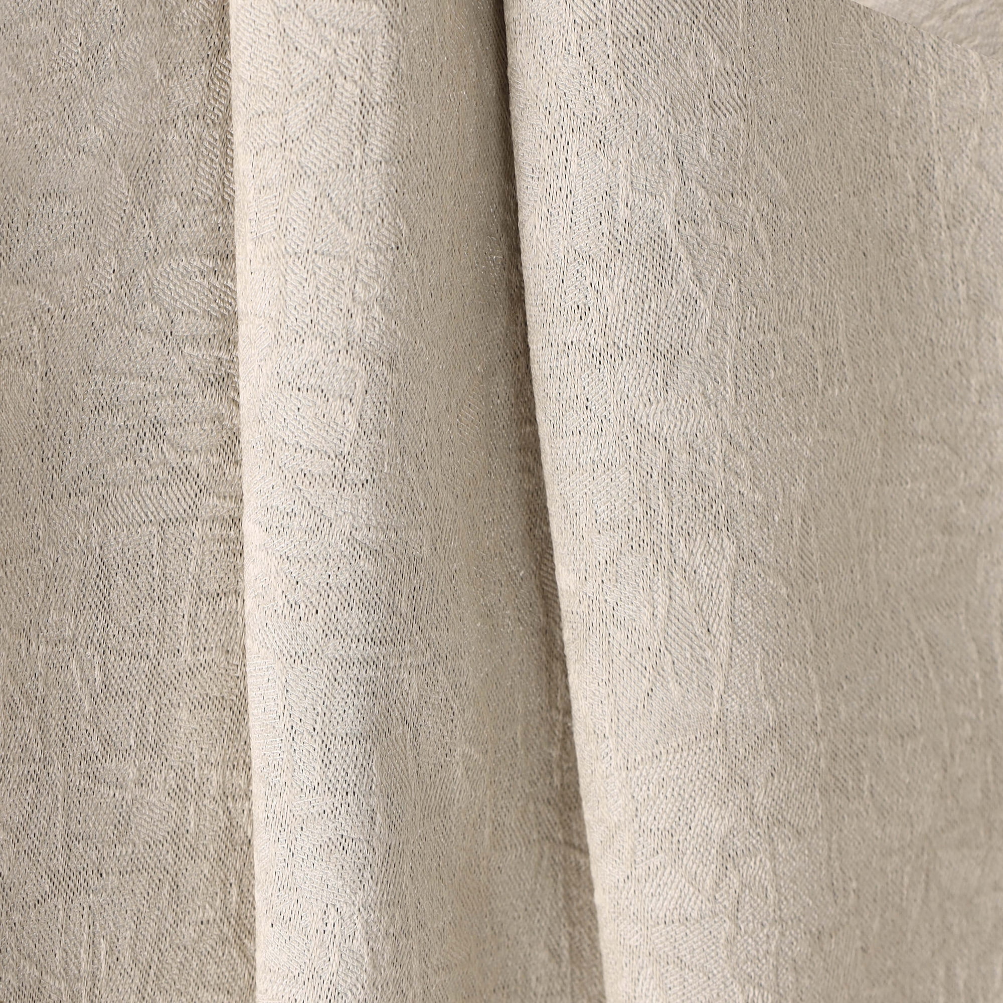 Superior Senna Blackout Curtains Set of 2, Grommet Header Curtain Panel Pair, Beige, 52"W x 96"L