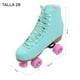 thumbnail image 4 of Patines 4 Ruedas Azul Unisex Little monkey Quads Profesionales, 4 of 4