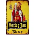thumbnail image 3 of 1 cartel retro de cerveza para decoración del hogar, placa de metal vintage con diseño de Duke Jan, placa de metal para bar o pub, decoración de pared para habitación, 3 of 5