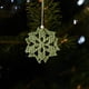 thumbnail image 5 of Adornos navideños, adornos navideños, regalos navideños, colgante pequeño tejido a mano de Navidad, copo de nieve, estrella de cinco puntas, decoración para colgar en la pared, regalos navideños, un c, 5 of 5