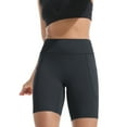 thumbnail image 7 of Cadmus Women's No Front Seam Biker Shorts Naked Feeling 7.5'' High Waisted Yoga Workout Running Spandex Shorts with Deep Pocket, 7 of 7
