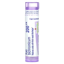 Boiron Kali Bichromicum 200CK, Homeopathic Medicine for Colds With Thick Nasal Discharge, 80 Pellets