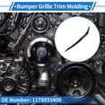 thumbnail image 2 of Embelledor de Rejilla de Parachoques Frontal Derecho Único para Mercedes-Benz W117/Cla 2017-2019, 2 of 6