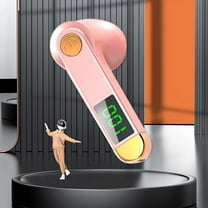 Lzobxe Wireless Earbuds Wireless Earbuds,Bluetooth 5.3 Headphones, Bluetooth Headphones with Mics, Fingerprint Control, Power Display,For Sports/Working