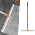 thumbnail image 1 of Escoba de Piso Escobilla, Limpieza ráspida Portátiles Múltiples Squeregeee de Piso Flexible Duradero Telescópico Largo para Baño Para Baña, 1 of 7