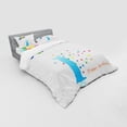 thumbnail image 3 of Ambesonne Colorful Bedding Set 3 Pcs, First Birthday, Twin, Multicolor, 3 of 3