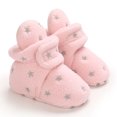 thumbnail image 5 of Puntoco Baby Boy Girl Fleece Soft Boots Non-Slip Newborn First Walker Winter Warm Crib Shoes Kids Shoes, 5 of 5