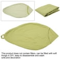 thumbnail image 4 of ODOMY Bean Bag Sofa Chairs Cover Classic Lazy Lounger Bean Bag Storage Chair, 4 of 9
