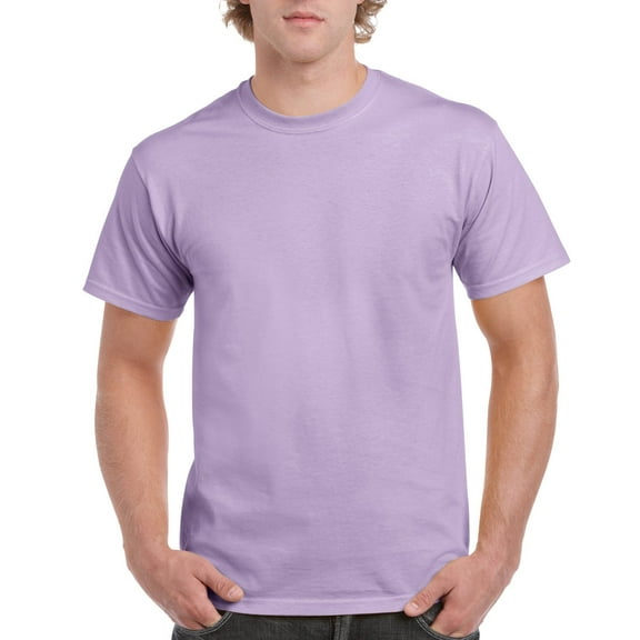 Gildan Mens Ultra Cotton T-Shirt, S, Orchid